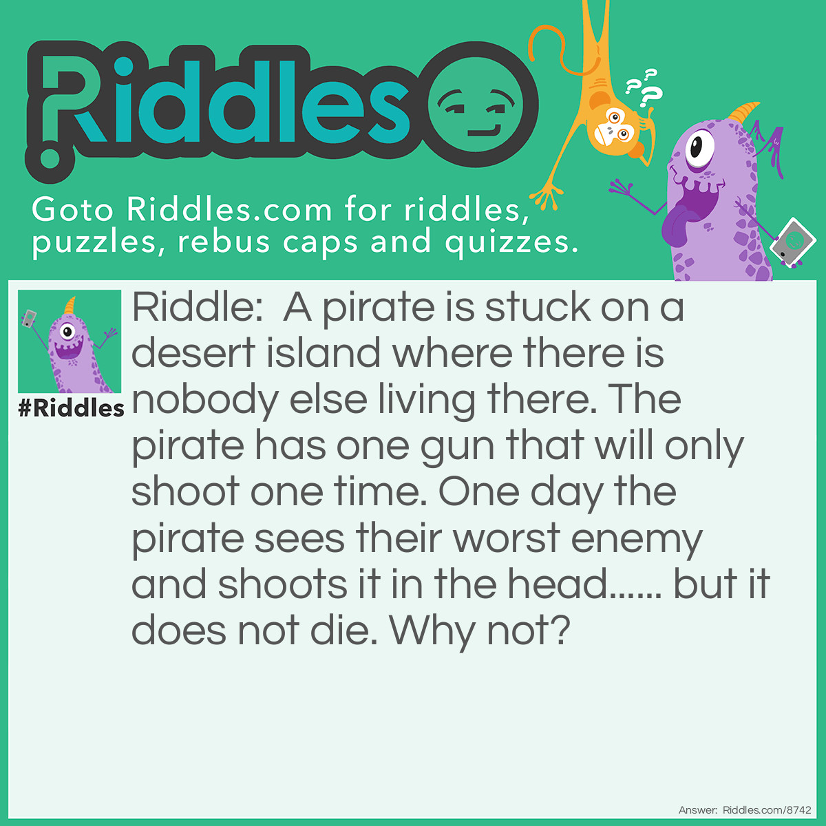 Desert Island Riddle And Answer Riddles