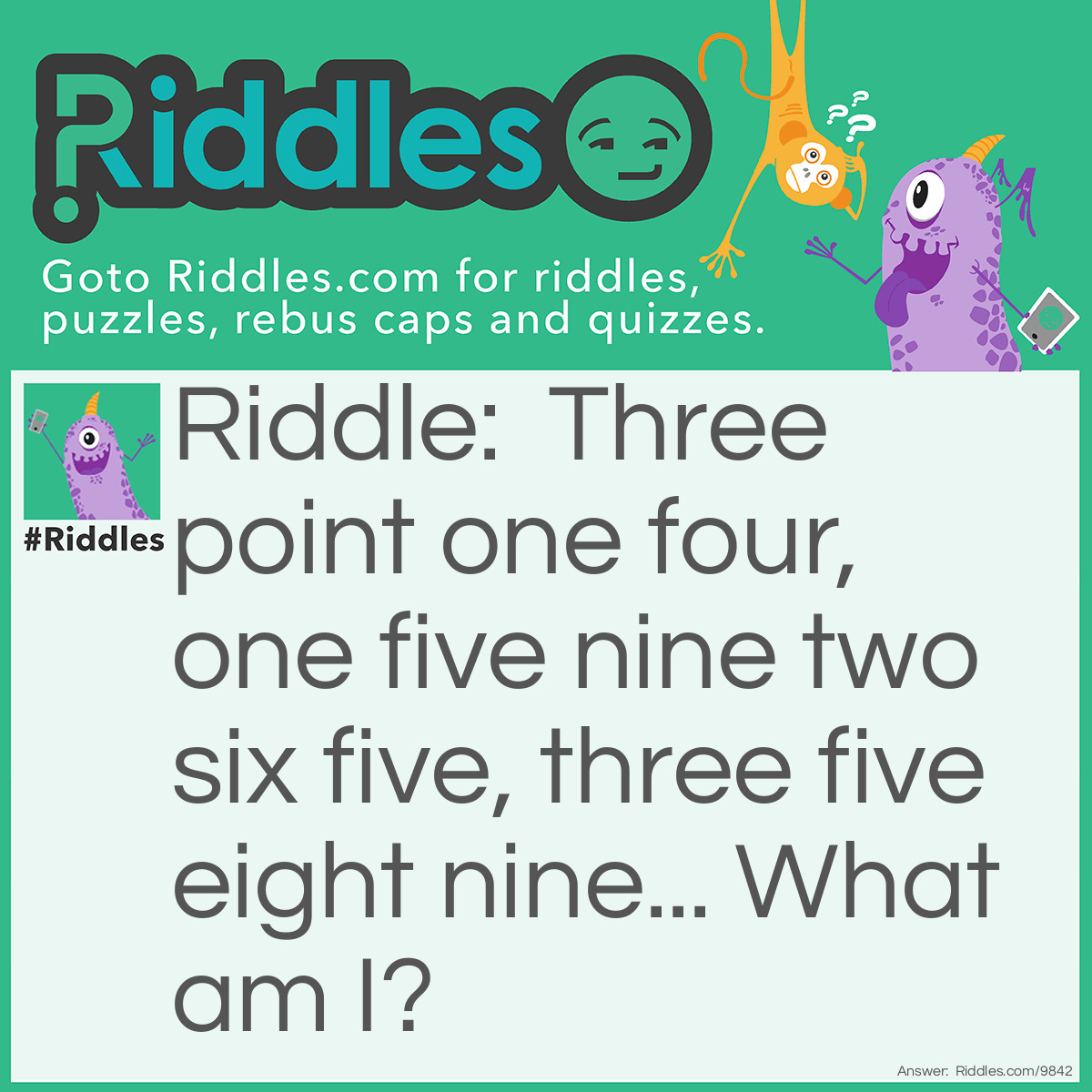 Pi Day Riddle Riddle And Answer Riddles